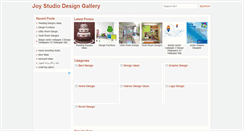 Desktop Screenshot of joystudiodesign.com