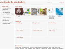 Tablet Screenshot of joystudiodesign.com